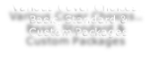 Various Cover Choices..
Basic, Standard & Custom Packages